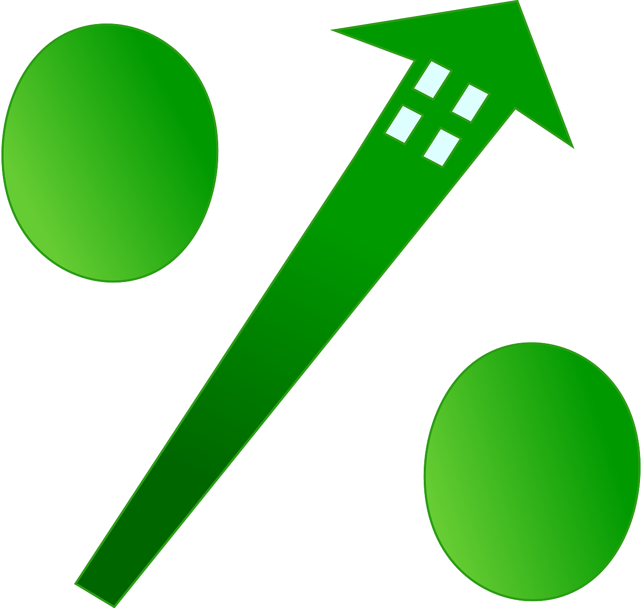 percent mortage growing